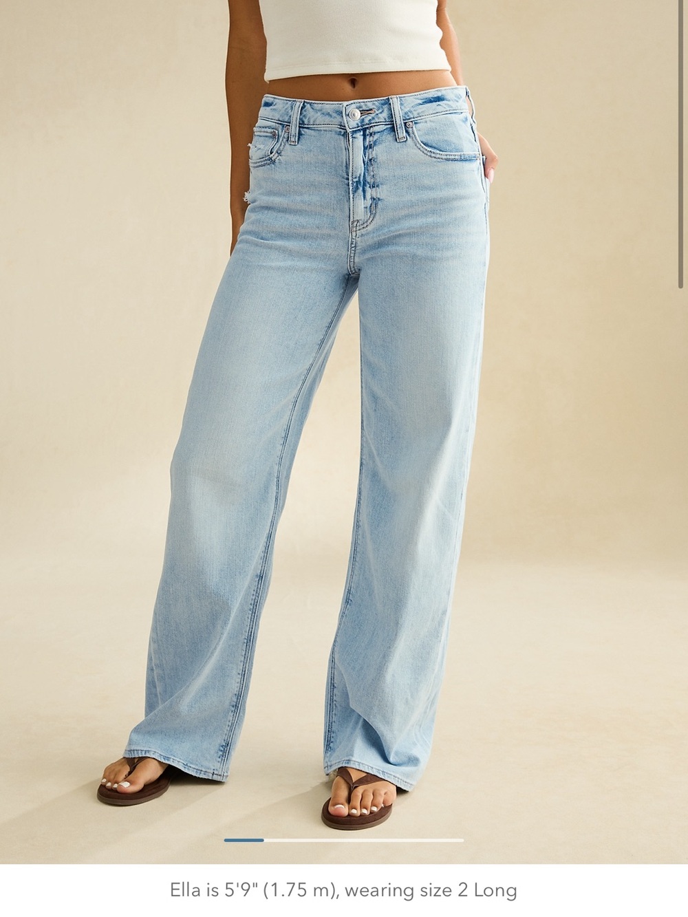 American Eagle Wide Leg Jeans